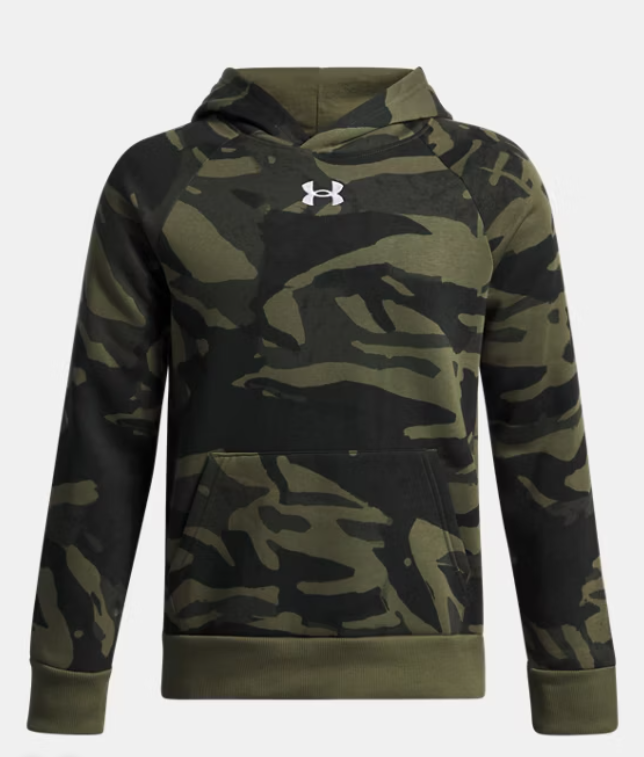 Youth Rival Fleece Camo Hoodie