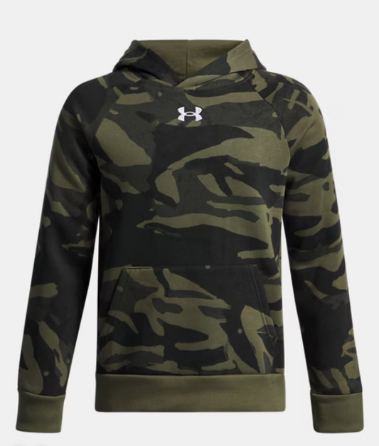 Youth Rival Fleece Camo Hoodie