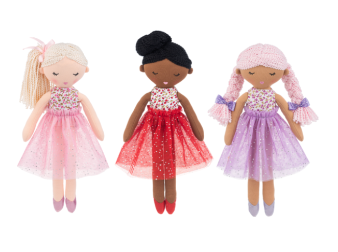 14" Floral Fancy Doll