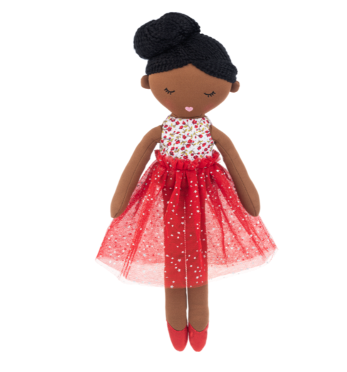 14" Floral Fancy Doll