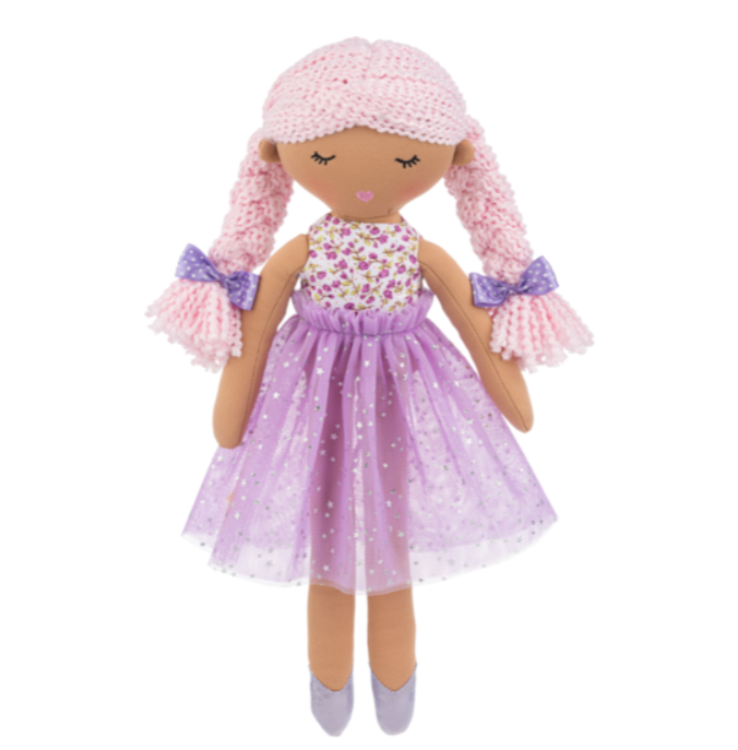 14" Floral Fancy Doll