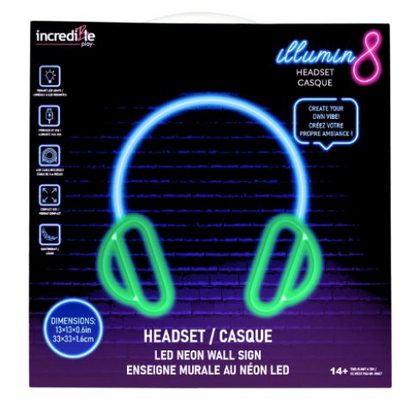 Headset Neon LED Sign