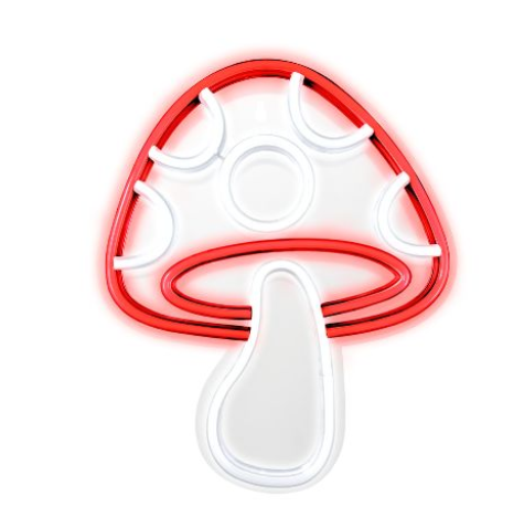 Mushroom Neon LED Sign