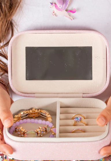 Pretty Precious Unicorn Jewelry Box