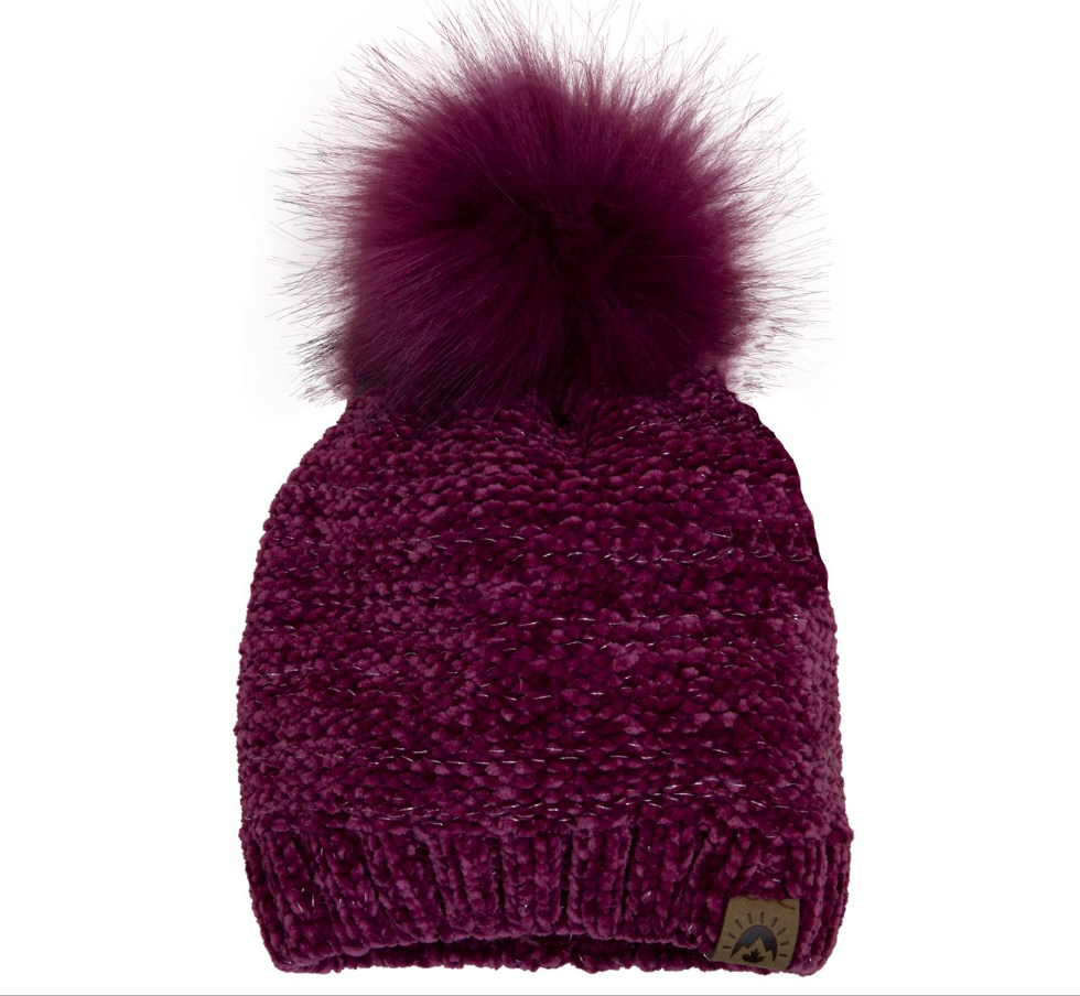 Calikids Knit Chenille Winter Hat