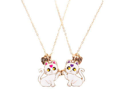 Smitten Kitten Tear & Share Necklace