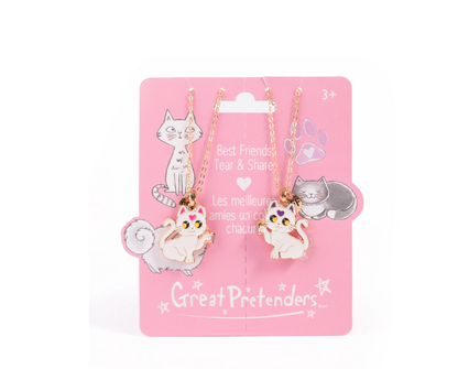 Smitten Kitten Tear & Share Necklace