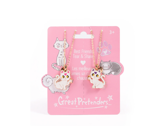 Smitten Kitten Tear & Share Necklace