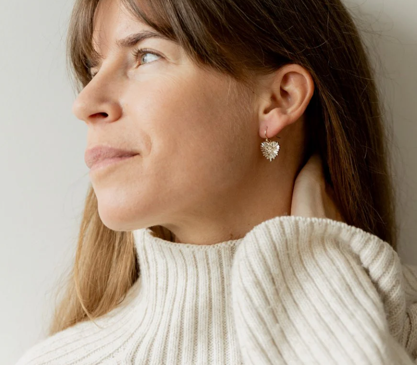 Elaborate Heart Earrings