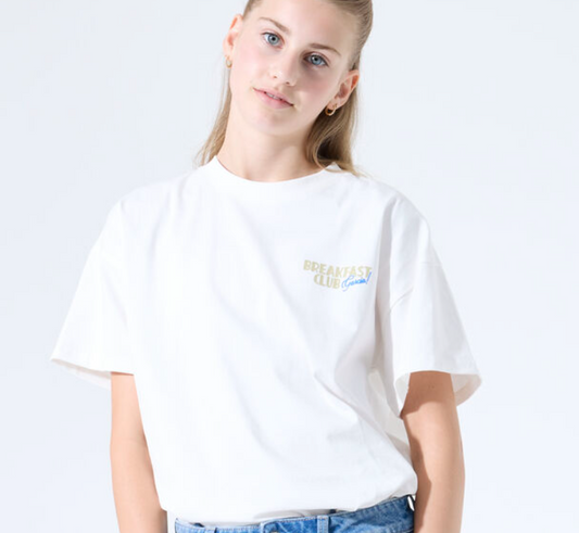 Youth breakfast club oversized tee