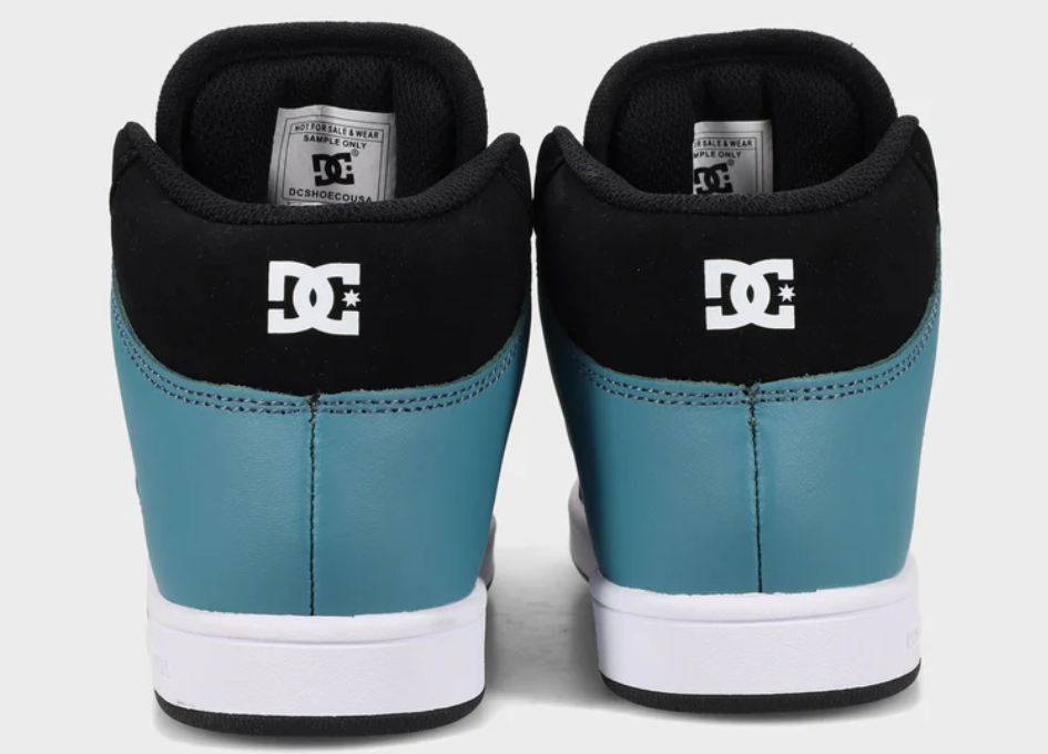 Children's Manteca 4 High Top- Black/Teal/White