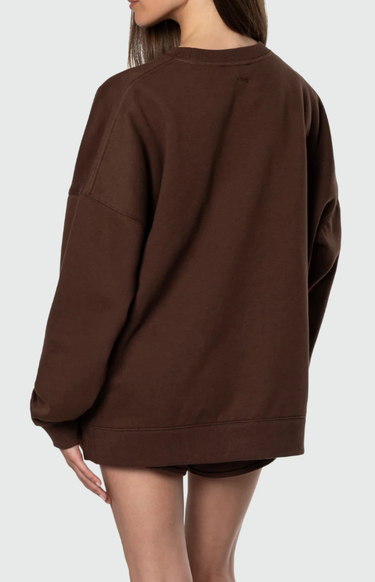 Women's Oversized Fleece Crew