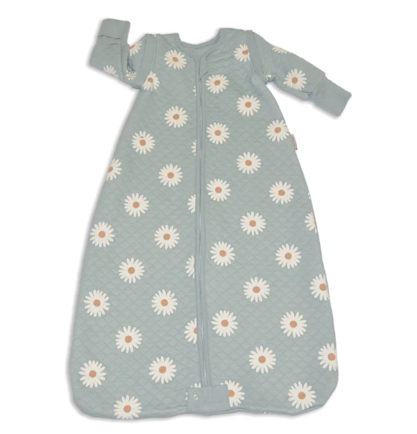 Bamboo Classic Sleep Sack W/ Detachable Arms(Daisy)