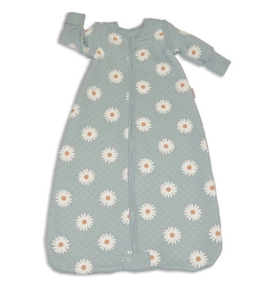 Bamboo Classic Sleep Sack W/ Detachable Arms(Daisy)