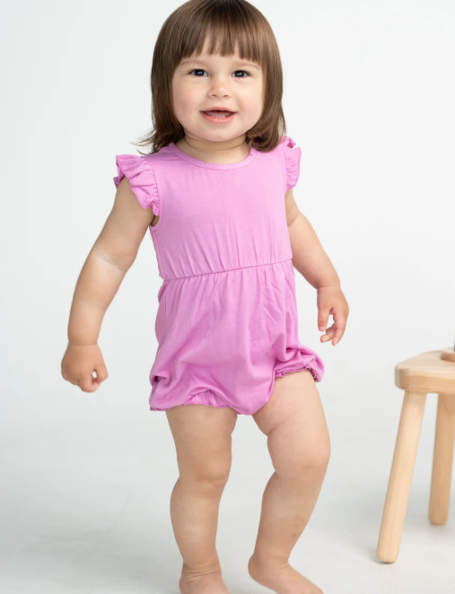 Bamboo Ruffle Romper