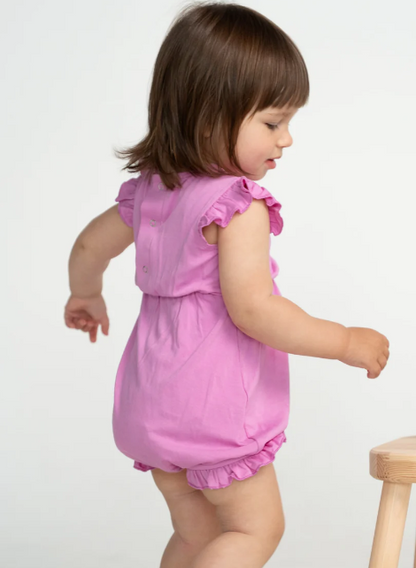 Bamboo Ruffle Romper