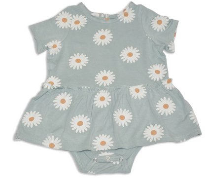 Bamboo Skirt Bodysuit(Daisy)