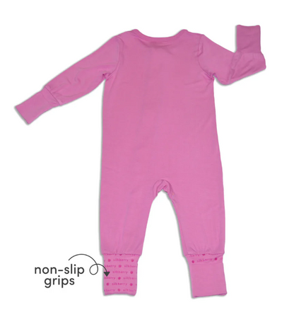 Bamboo 2-Way Zipper Romper(Crocus)