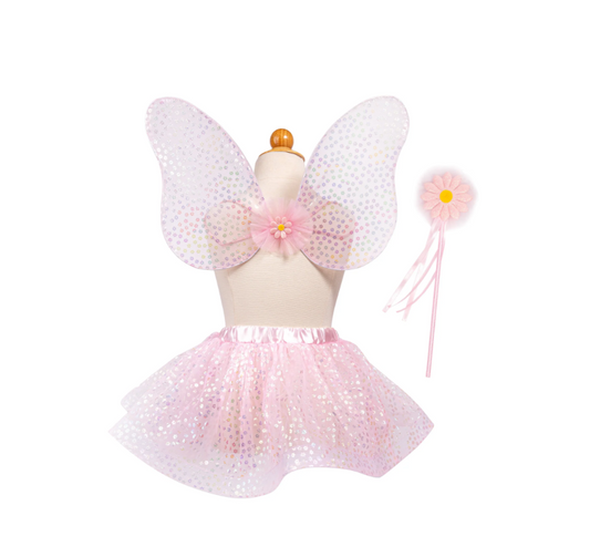 Crazy For Daisies Tutu, Wand & Wing Set