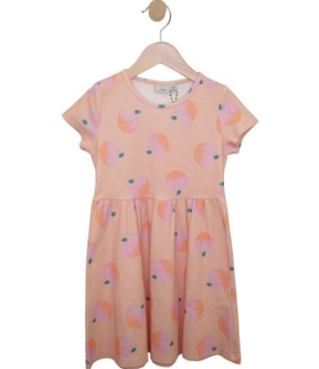 Girl's Pastel Print Dress