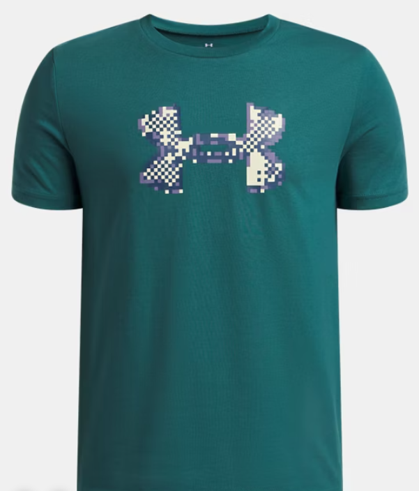 UA Youth Pixel Logo T-Shirt