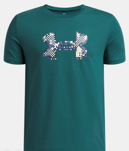 UA Youth Pixel Logo T-Shirt