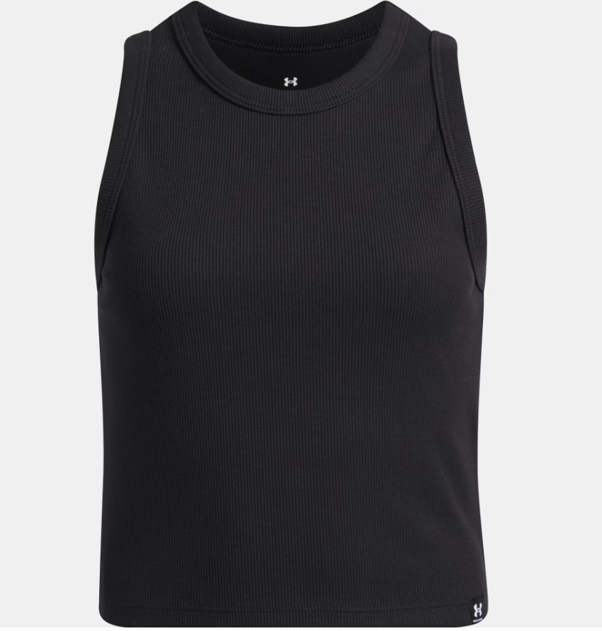 UA Youth Rival Rib Girl's Tank