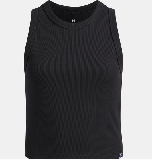 UA Youth Rival Rib Girl's Tank