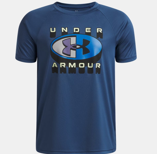 UA Youth Tech Graphic T-Shirt