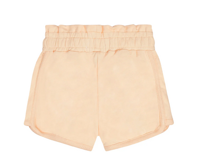 Infant Peach Ruffle Shorts