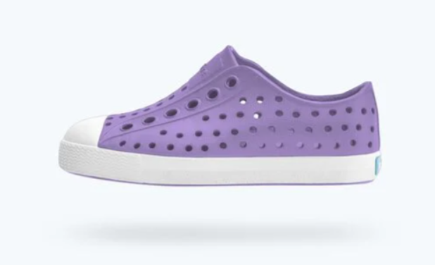Jefferson Child Twirling Purple