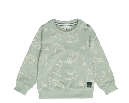 Infant Sea Friends Embroidered Crewneck