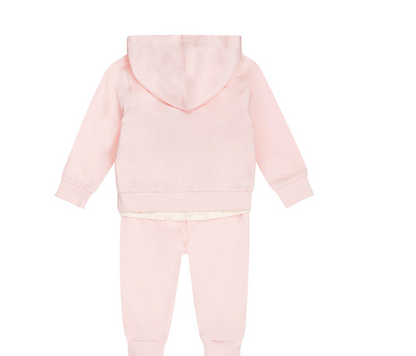 Infant Pink Bow 3pc Jogger Set