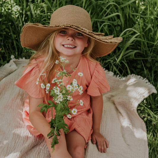 Girl's Blush Swing Dress