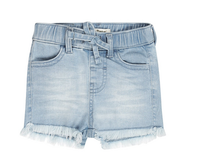 Infant Frayed Hem Jean Shorts