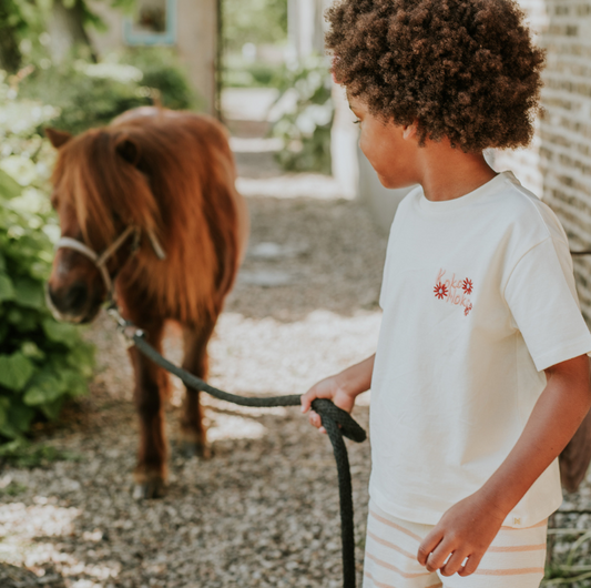Youth Cream Oversized Tee
