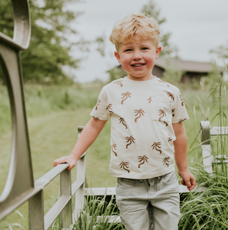 Boy's Funky Palm Tree Tee
