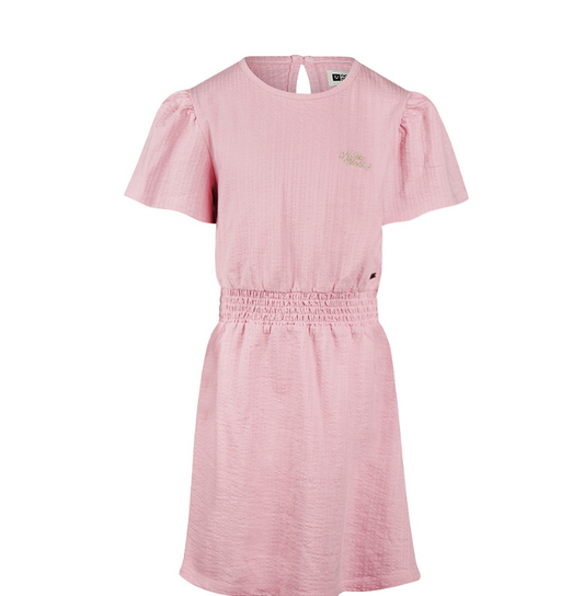 Youth Pink Cinch Waist Dress