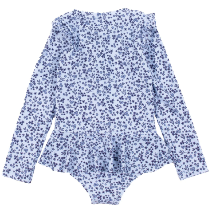 Infant Blueberry Rashguard Bathing Suit
