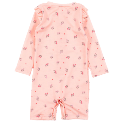 Infant Cherry Rashguard Bathing Suit