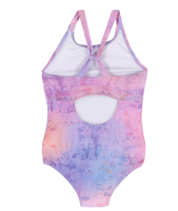 Youth Purple Cat One Piece Swimsuit