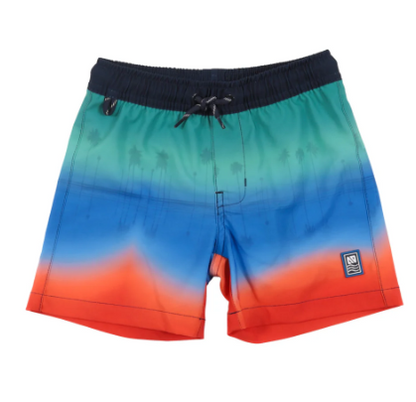 Boy's Gradient Orange Boardshorts
