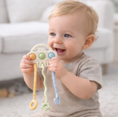 Sensory Pull String Toy