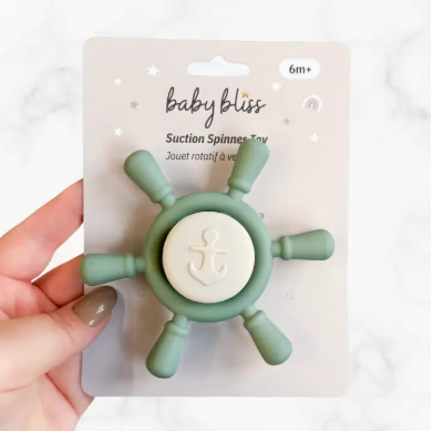Ahoy Wheel Suction Spinner Toy