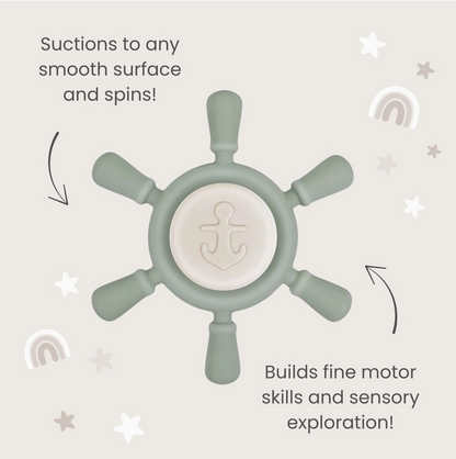 Ahoy Wheel Suction Spinner Toy