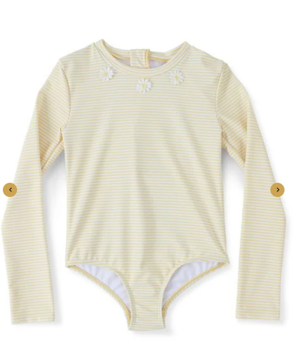 Girl's Amalfi Coast One Piece Rash guard Swimsuit