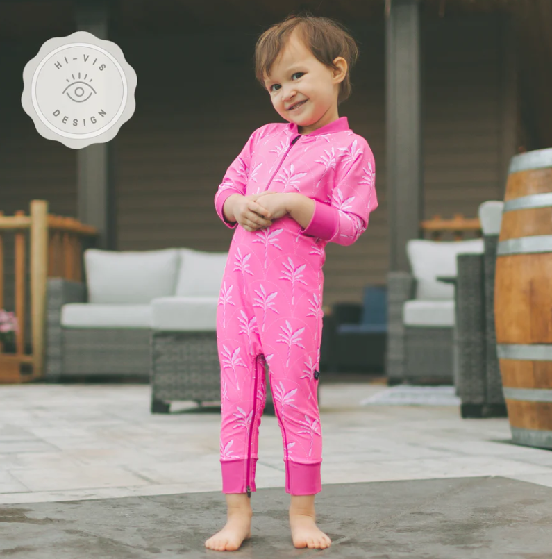 Full Zipper Sunsuit - Best Fronds