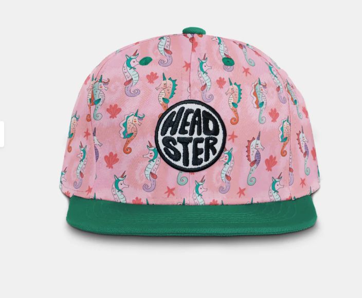 Seahorse Dreams Snapback - Smart Pink