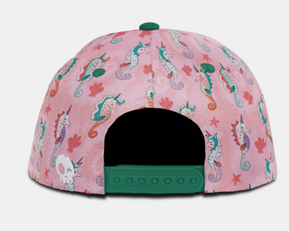 Seahorse Dreams Snapback - Smart Pink