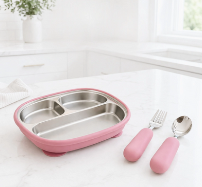 Stainless Steel Silicone Suction Plate
